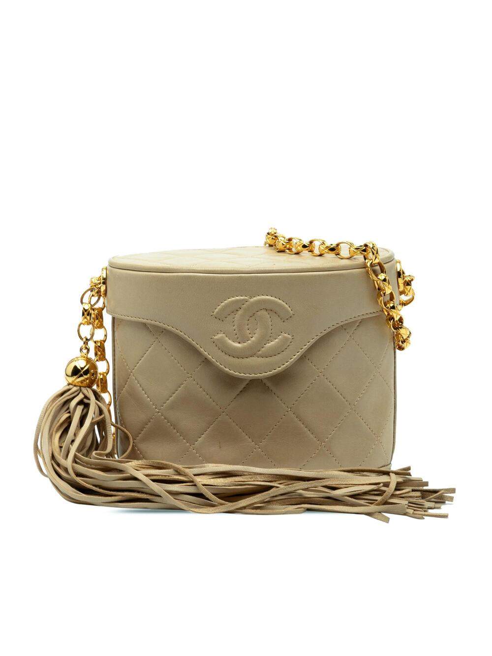 Chanel Vintage Tassel Box Bag Quilted #326927C23B
